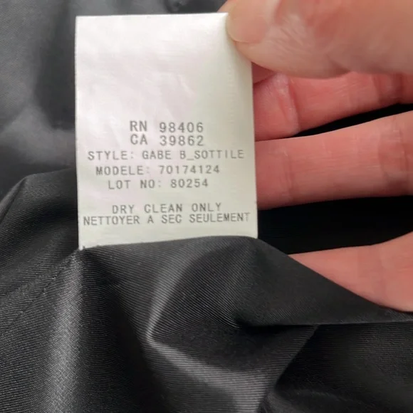 Theory like new cotton blend Blazer jacket sz 0 Black Lined Fitted Side Pockets - Picture 8 of 8